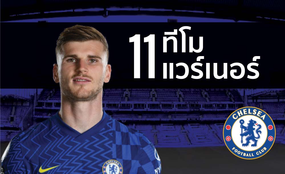 รายชื่อนักเตะเชลซี 2021-22